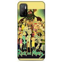 Xiaomi Poco M3 Pro Uyumlu Kılıf Rick And Morty (38) Neo Hybrid Kılıf Rick Sanchez