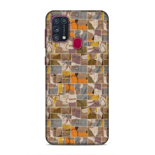 Samsung Galaxy M31 Uyumlu Kılıf Romans (20) Koruyucu Kılıf Geo
