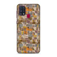 Samsung Galaxy M31 Uyumlu Kılıf Romans (20) Koruyucu Kılıf Geo