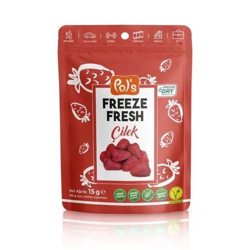 Pol's Pol’s Freeze Fresh Dondurularak Kurutulmuş Çilek 15g