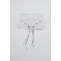 Çoklu Set Küpe - Gümüş