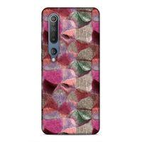 Xiaomi Mi 10 Uyumlu Kılıf Romans (30) Silicone Case Pembe Yeşil
