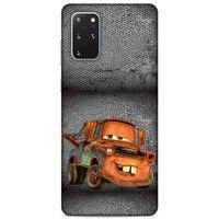Lopard Samsung Galaxy S20 Plus Uyumlu Kılıf PickUpX (50) Shockproof Kılıf Orange Car