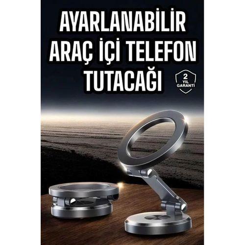 Araç İçi Telefon Tutacağı Manyetik Tasarım Ayarlanabilir