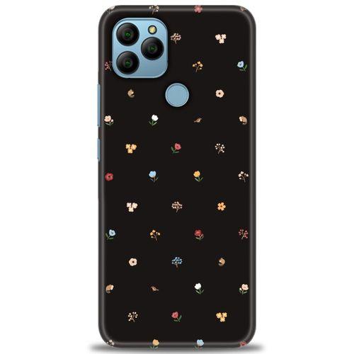 General Mobile GM 21 Kılıf HD Baskılı Kılıf - Flower + Tam Ekran Koruyucu