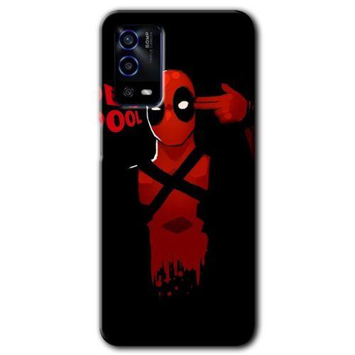 OPPO Oppo A55 Kılıf HD Desen Baskılı Arka Kapak - DeadPool 4