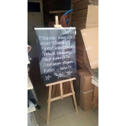 60X80CM-3 KALEM-AHŞAP AYAKLI-YAZ SİL NEON TABELA-LED TABELA-neon