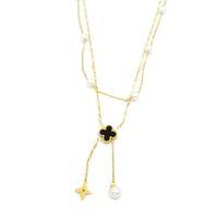 Vc Yonca Kolye - Altın