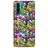 Graffitix (32) Desenli Silikon Kapak Huawei P30 Pro Kılıf
