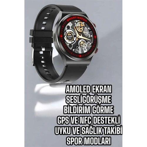 Bluetooth Bağlantılı Akıllı Saat Tüm Telefonlara Uyumlu Değiştirilebilir Kordon