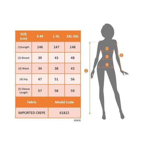 Kadın Uzun Kollu Madonna Yakalı Yırtmaç Detaylı Uzun Ithal Krep Elbise