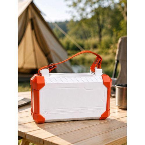 Kamp Ve Seyahat İçin 60000 Mah Powerbank 22.5w Hızlı Şarj Acil Durum Işıklı Taşıma Saplı 4 Entegre Kablolu