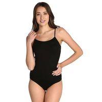 3 Adet Tutku Kadın İp Askılı Siyah Çıtçıtlı Body 0148