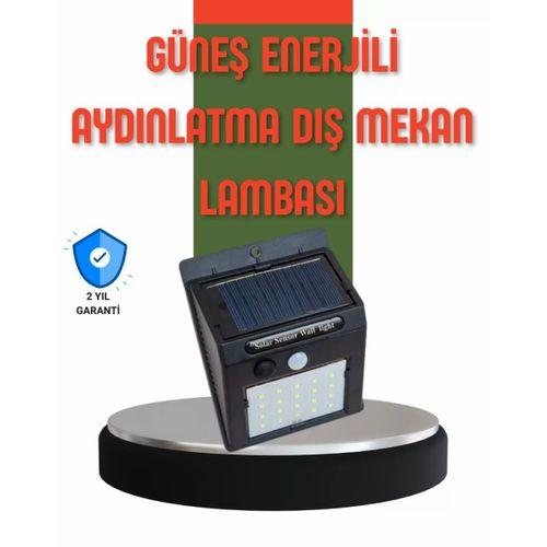 Hareket Sensörlü Güneş Enerjili Dış Mekan Led Lamba 100/144 Led