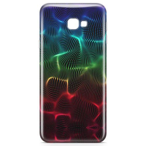 Samsung Galaxy J4 Plus Kılıf Drape Arka Kapak Koruma Desenli Full Koruyucu