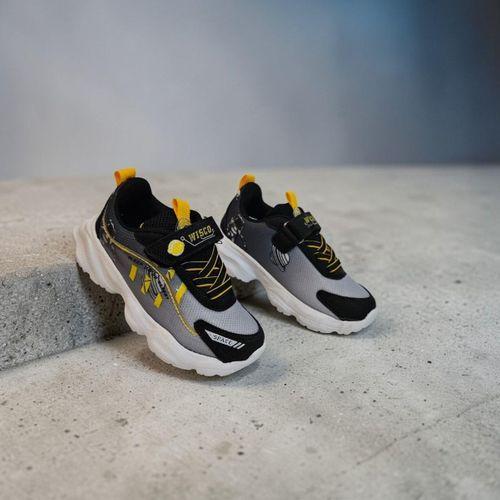 Wisco 065 Siyah-Sarı Erkek Çocuk Spor Ayakkabı