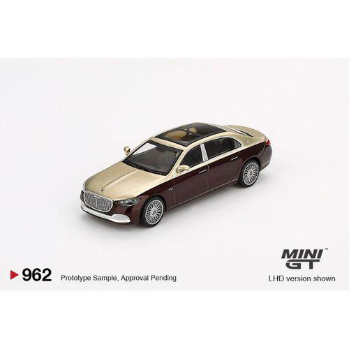 Mini GT Mercedes-Maybach S 680 Gold / Dark Red Metallic 962