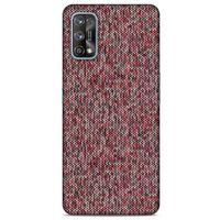 Kazak (47) Desenli Silikon Kapak Oppo Realme 7 Pro Kılıf