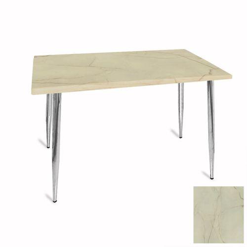 Dockers Manolya Mutfak Masası 80x120 Kromnikel (Werzalit, Wermodin ve Allzalit Tabla) - Golden Marble