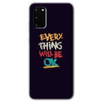 Galaxy S20 Kılıf HD Desen Baskılı Arka Kapak - Everything