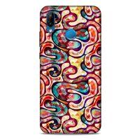 Huawei P20 Lite Kılıf Pastel Renkler (34) Slim Armor Kılıf Karışık Renkli