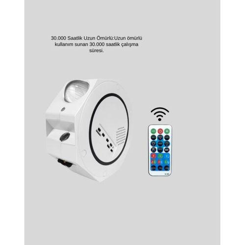 360° Döndürülebilir Yıldızlı Gökyüzü Projeksiyon Gece Lambası