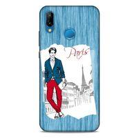 Sokak Modası 70 Huawei P20 Lite Kılıf Desenli Silikon