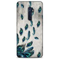 Oppo Reno 2 Kılıf Desenli Özel Seri Tüyler (16) Kalın Kılıf