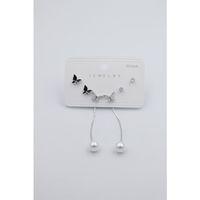 Çoklu Set Küpe - Gümüş