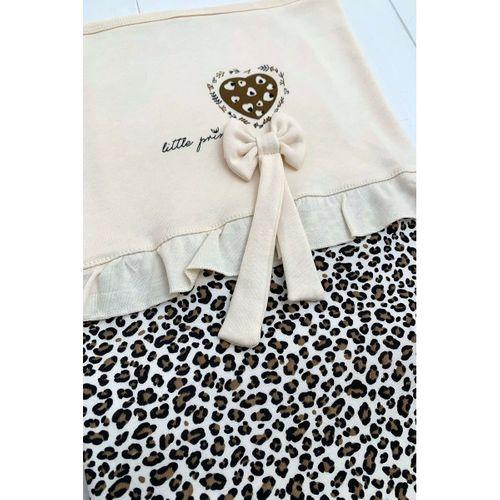 Leopar Desenli 8li Set Yeni Doğan