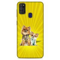 Samsung Galaxy M21 Kılıf Köpek Kıyafetleri (22) Tam Koruma Kılıfı Chihuahuas Tulum