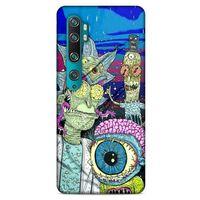 Xiaomi Mi Note 10 Pro Uyumlu Kılıf Rick And Morty (28) Arka Kapak Dimensional