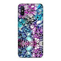 Xiaomi Redmi 9a Kılıf Bankaci Doodle Arka Kapak Silikon Koruma Full Koruyucu