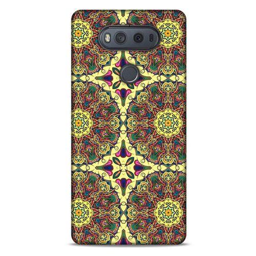 Ethnic Culture (2) LG K61 Kılıf Silikon Kapak Desenli