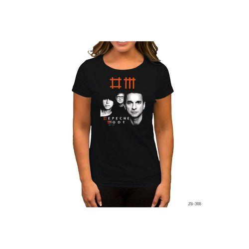 Depeche Mode Group Siyah Kadın Tişört
