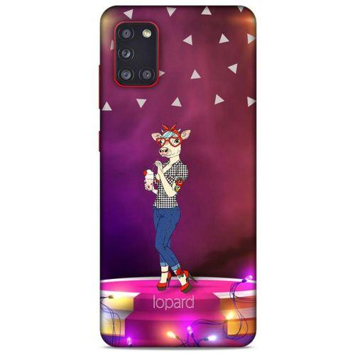 Samsung Galaxy A31 Kılıf FunnyMaX (49) Ultra Silikon Kılıf Kırmızı