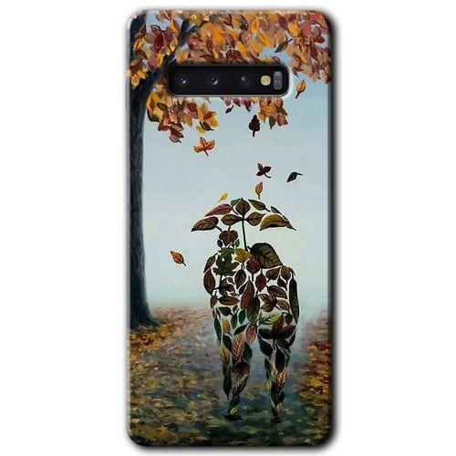 Samsung Galaxy S10 HD Baskılı Kılıf + 9D Tam Ekran Koruyucu - Doğadan Aşk