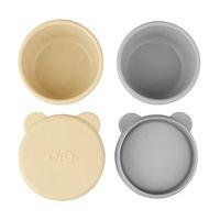 OiOi OiOi Kase Mini Bites Mellow Yellow / Powder Grey