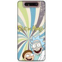 Samsung Galaxy A80 Uyumlu Kılıf Rick And Morty (3) Kapak President Morty