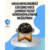 Projektör Işıklı Ve Aromaterapi Destekli Taşınabilir Nemlendirici Cihaz Usb Bağlantılı