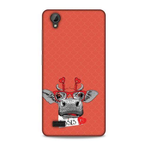 Animax Cute Cow Vestel Venüs V5 Kılıf Desenli Silikon