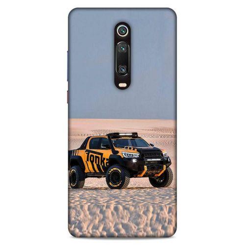Lopard Xiaomi Redmi K20 Pro Uyumlu Kılıf PickUpX (44) Tough Armor Kılıf Turuncu Siyah