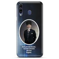 Alcatel 1S Kılıf Atatürk (7) Telefon Kılıfı Lavivert