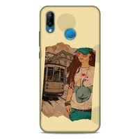 Sokak Modası 12 Huawei P20 Lite Kılıf Desenli Silikon