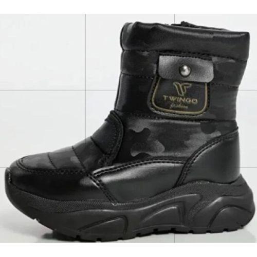 Twingo 9060 Siyah Kız Çocuk İçi Kürklü Bot