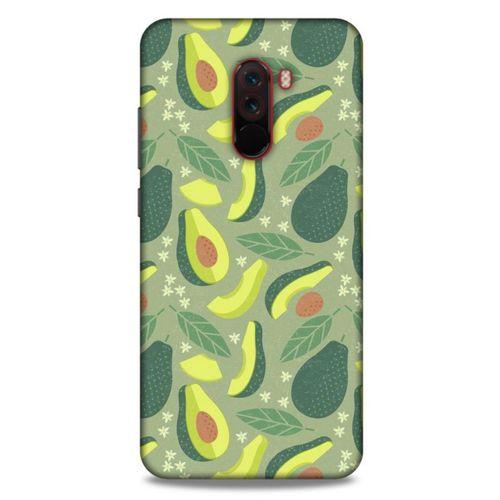 Frutix Avokado 03 Xiaomi Pocophone F1 Kılıf Desenli Silikon