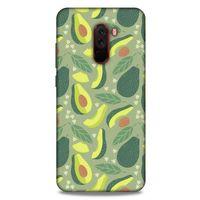 Frutix Avokado 03 Xiaomi Pocophone F1 Kılıf Desenli Silikon