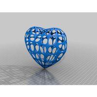 Tel Çerçeve Havasız Kalp 3D Baskı (Bu ürün Sadece Plastik parçadır - Almadan Önce Soru Sorabilirsiniz)