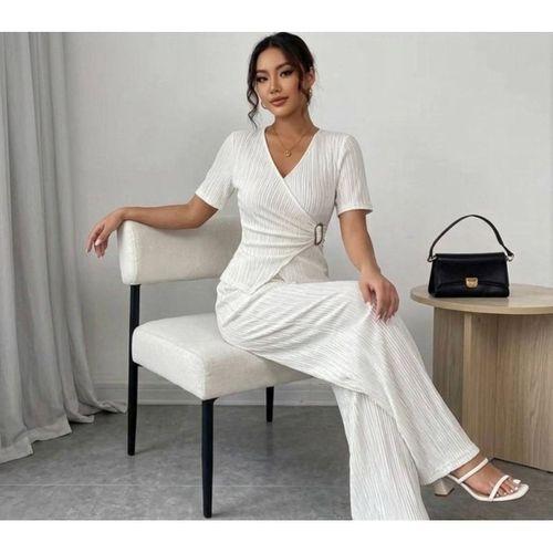 Kadın Toka Detaylı Kruvaze Takım