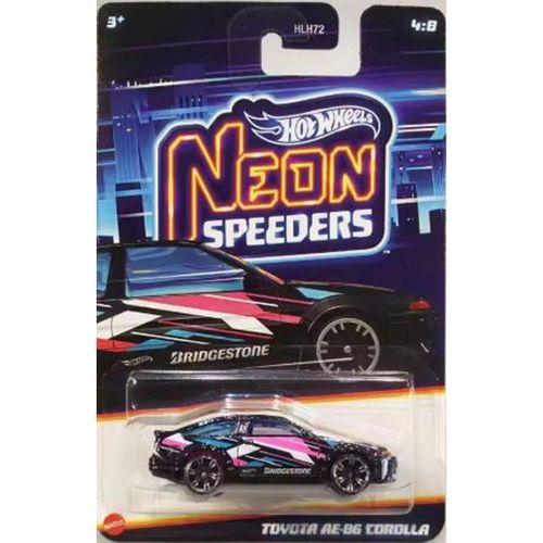 Hot Wheels 8'li Araba Seti - Hot Wheels Neon Speeders HLH72